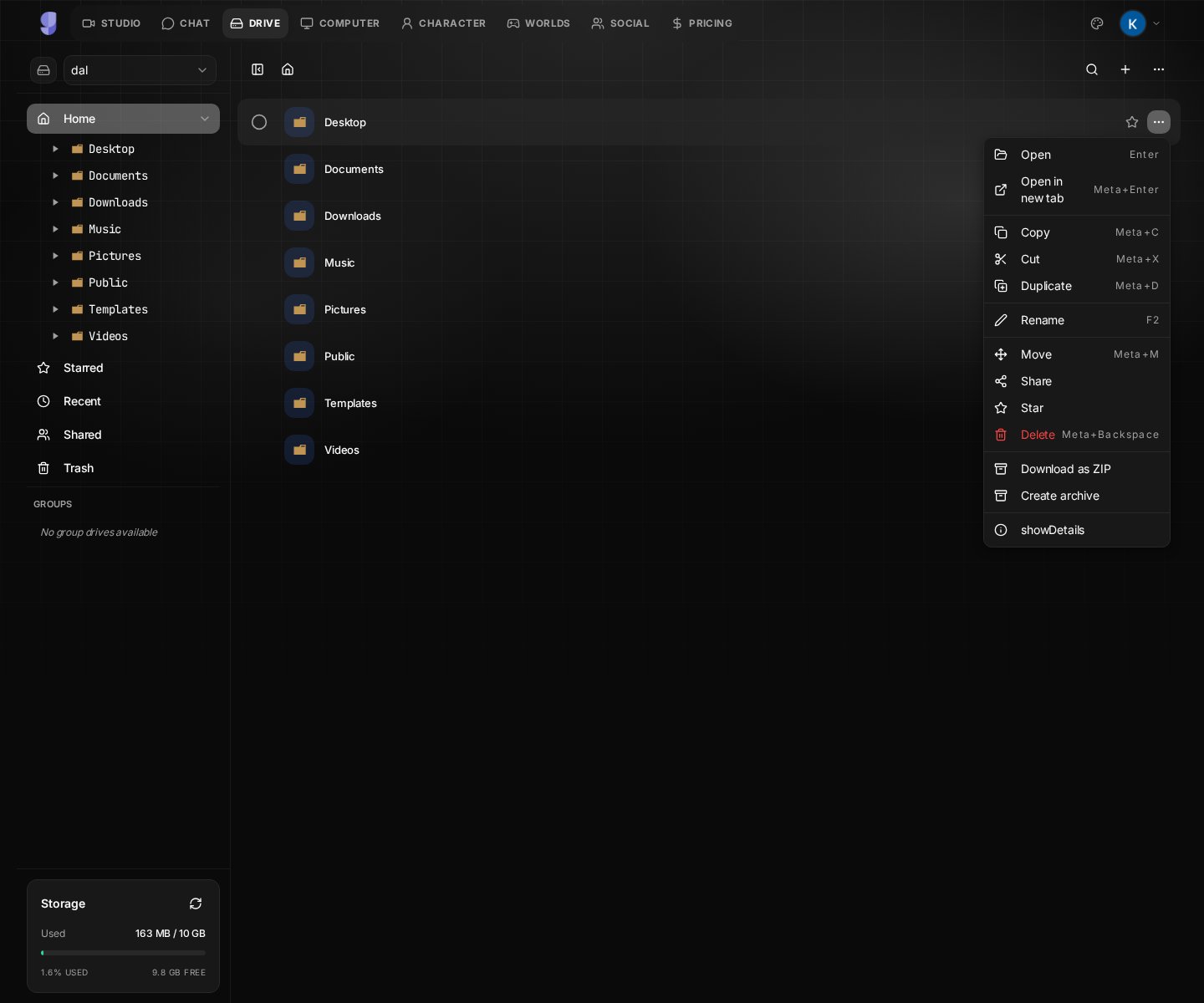 Stored work stays actionable.