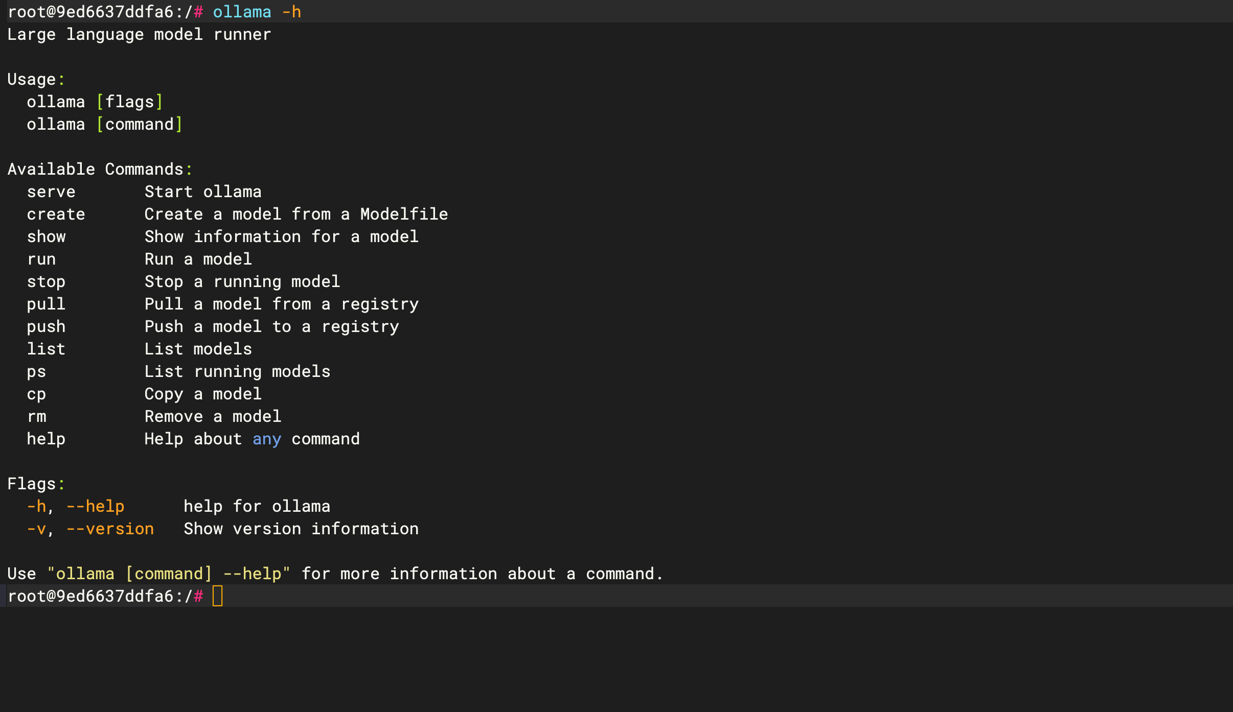 Ollama(Nvidia GPU) screenshot