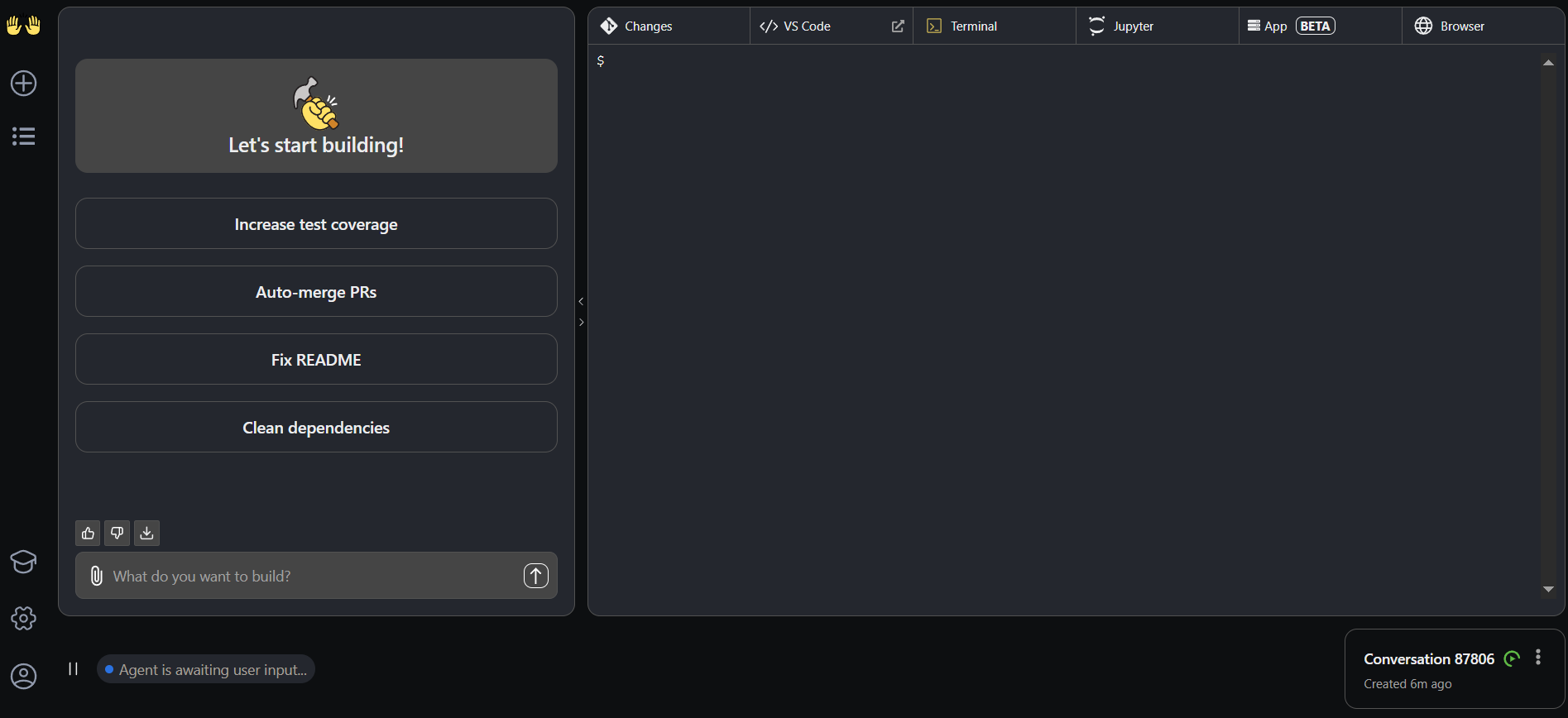 OpenHands screenshot