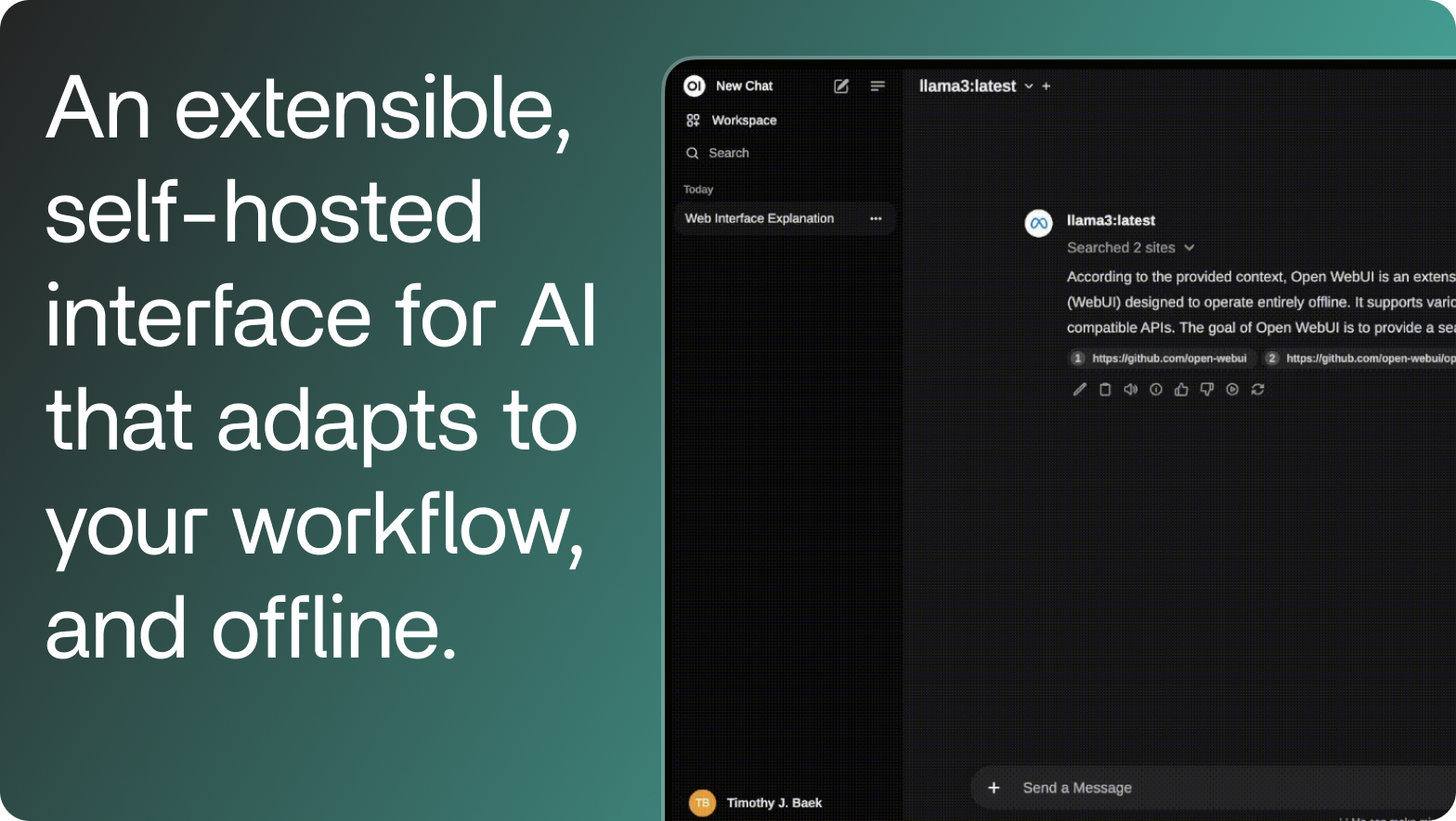 Open WebUI screenshot