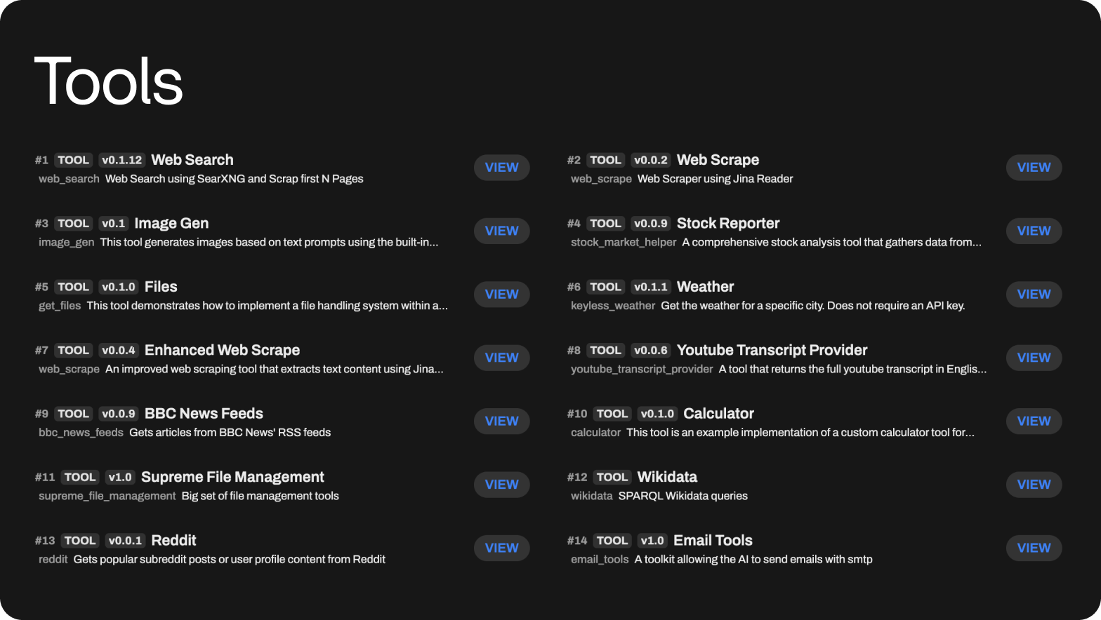 Open WebUI screenshot